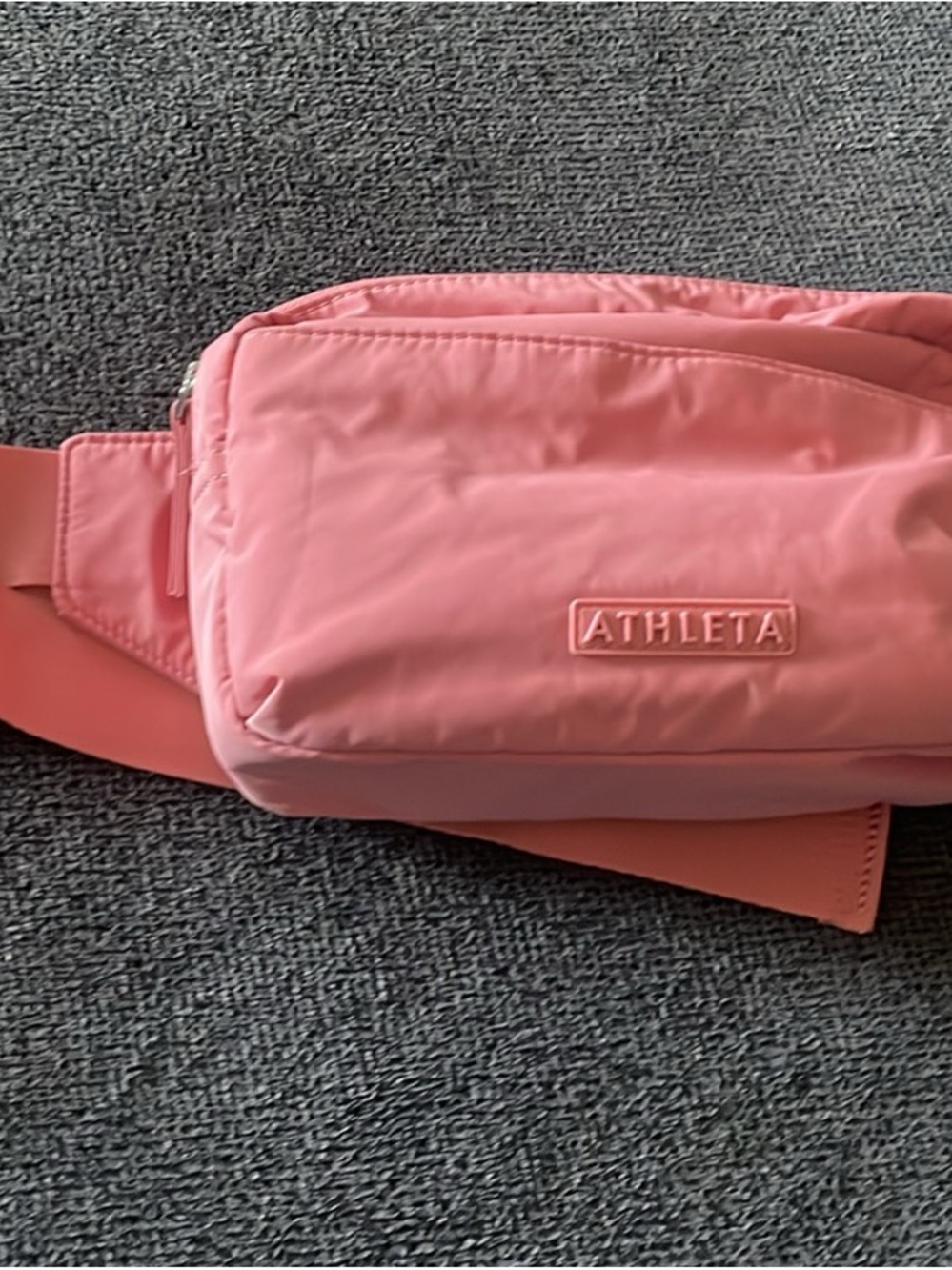 Athleta Coral Pink Fanny Pack